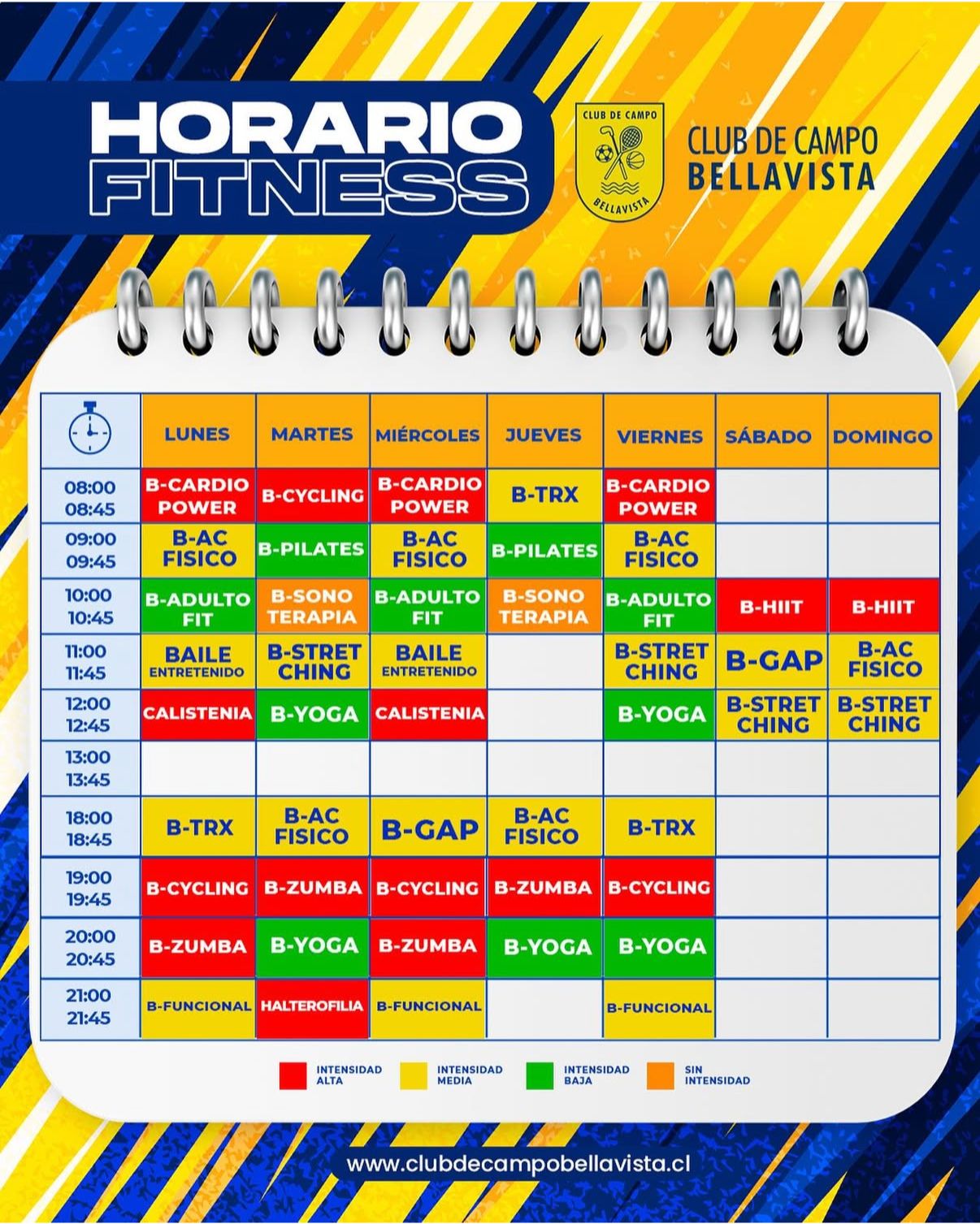Horario de clases